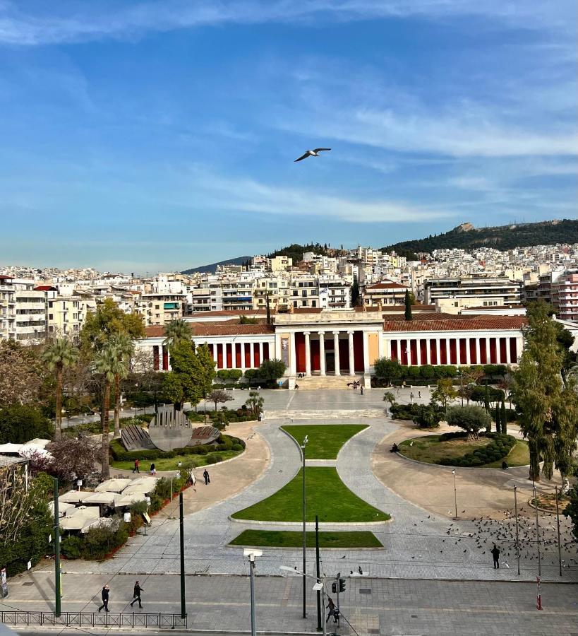 דירות Marnis- View Of The Archeological Museum_ Athens Greece מראה חיצוני תמונה